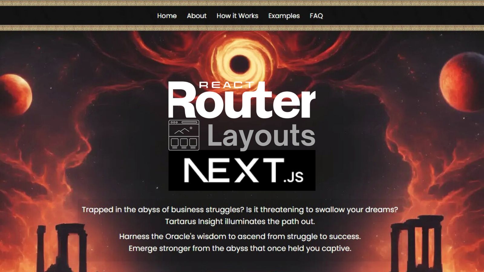 Next.js vs. React Router(Remix): New Pages & Layout – Part 4